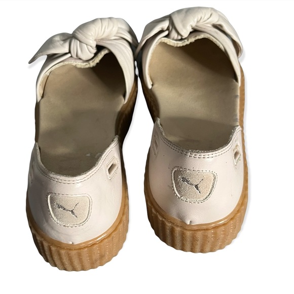 Fenty x puma women’s creepers slip on leather platform shoes size 8.5 - Picture 4 of 5
